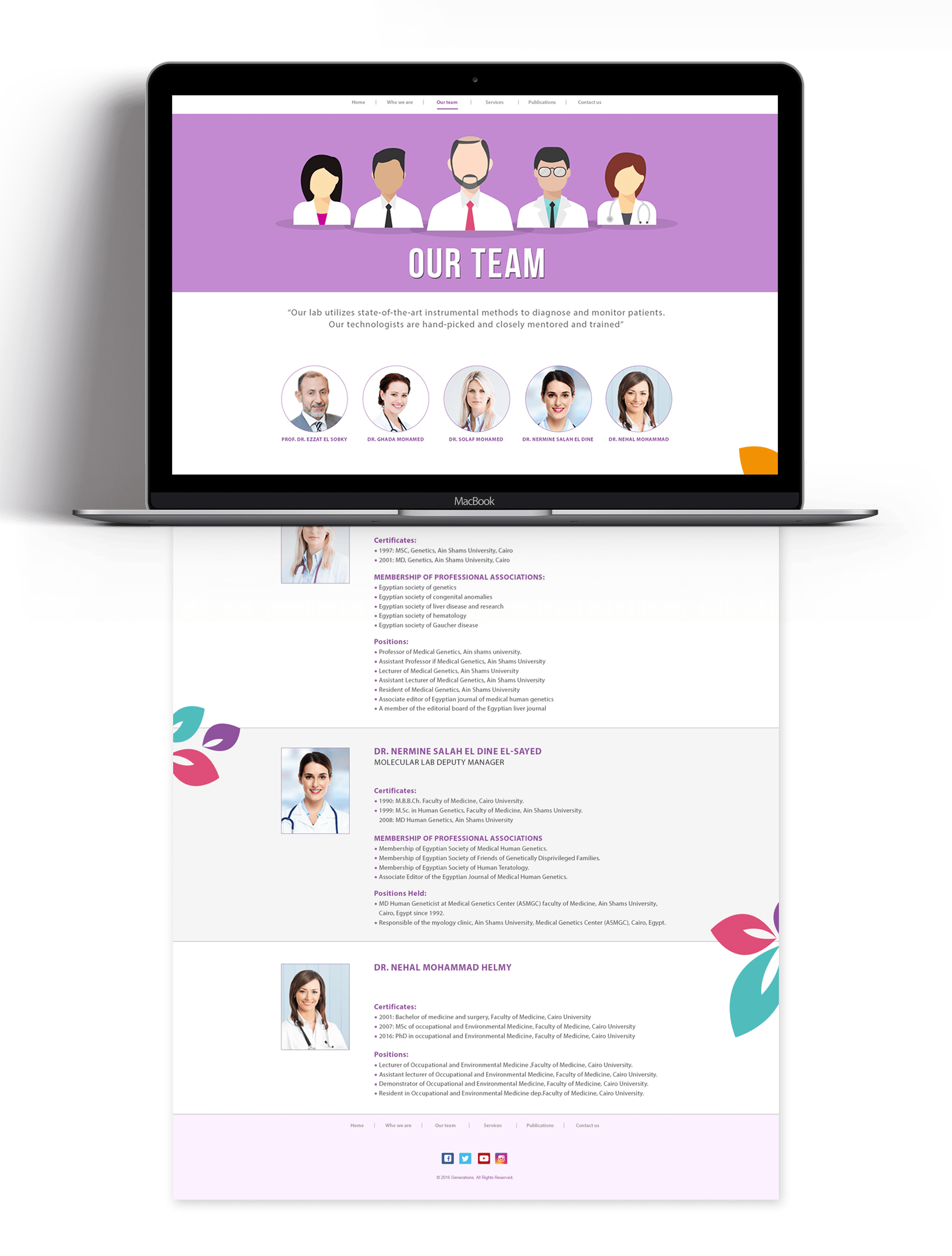 Website mockup 2
