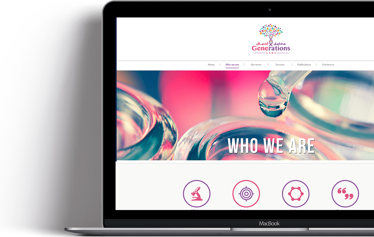 Website mockup 1