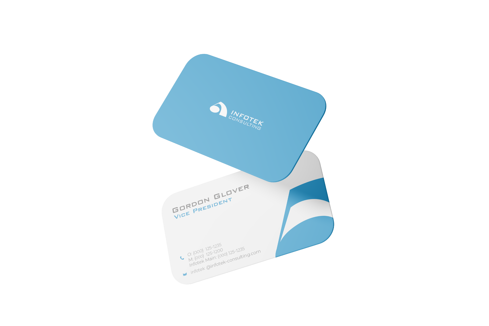 Infotek business cards