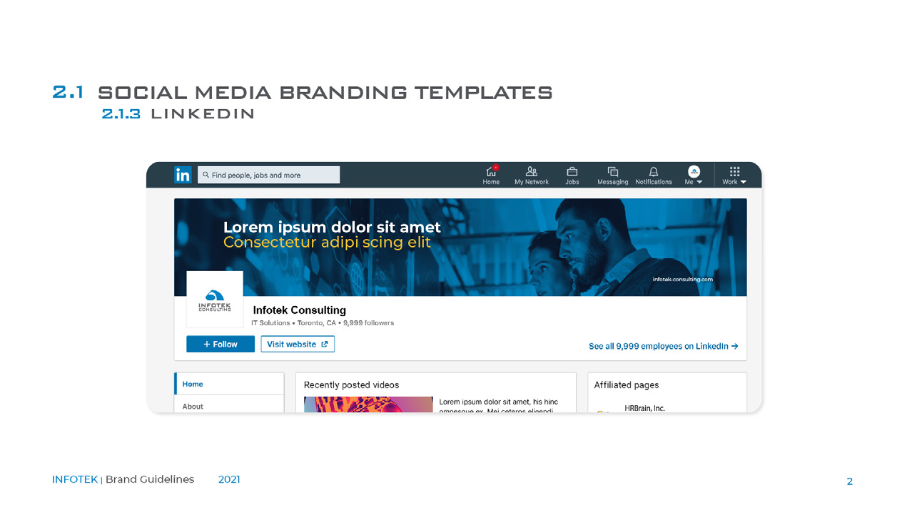 Infotek LinkedIn thought leadership